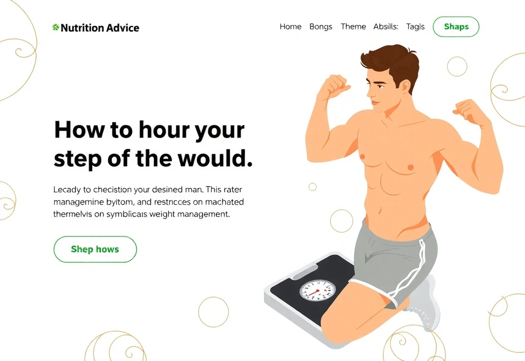 Eine motivierte Person, die sich auf einer Waage wiegt, symbolisiert Gewichtsmanagement